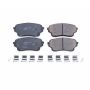 PowerStop 17-1105 PowerStop - Z17 Low-Dust Ceramic Brake Pads with Hardware