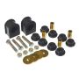 Prothane 99-3/99 Ford F250 SD 4wd Front Sway Bar Bushings - 32mm - Black