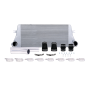 Mishimoto MMINT-RAM-94KSL 94-02 Dodge Ram 2500 5.9L Cummins Intercooler Kit w/ Pipes (Silver)