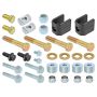 RockJock RJ-255200-101 2019+ Jeep Gladiator JT Antirock Sway Bar Kit Mounting Hardware Pack (Rear)