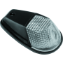 BikeMaster 261390 Marker Light Universal Flush Mount Clear/Black
