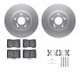 Dynamic Friction 4612-58004 Rotor Kit