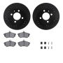 Dynamic Friction 8612-74003 Rotor Kit