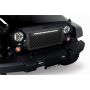 Putco 270524BL 07-18 Jeep Wrangler Anodized Alum Lighted Boss Grille w/ 20in Luminix Light Bar (Cut to Fit)