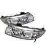 SPYDER 5010797 Projector Headlights - LED Halo - Chrome