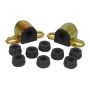Prothane 76-86 Jeep CJ5/7 Front Sway Bar Bushings - 15/16in - Black