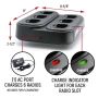 Rugged Radios 6PACK-RDH16 6-Pack Bank Charger for Handheld Radios RDH16