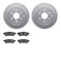 Dynamic Friction 4502-67133 Rotor Kit
