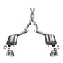 CORSA Performance 21047 Corsa 2018-2023 Ford Mustang GT Convertible Sport Cat-Back Exhaust w/ 4in Tips