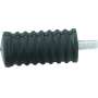 Bikers Choice 492655 65-Up Black Rubber Shift Peg Replaces H-D 64611-65T 5/16-24 x 3/4 Stud