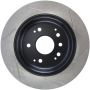 Stoptech 126.40061SR Power Slot Slotted 04-08 Acura TL/TL-S / 03-09 Honda Element Rear Right Rotor