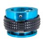 NRG Quick Release Kit - Pyramid Edition - New Blue Body / Black Pyramid Ring