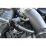 J&L 11-17 Ford Mustang GT (w/Roush/VMP Supercharger) Driver Side Oil Separator 3.0 - Black Anodized