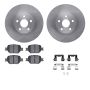 Dynamic Friction 6512-76401 Rotor Kit