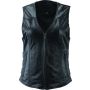 Kuryakyn 094413 Leather By River Road Plains Leather Vest Black Womens - Medium