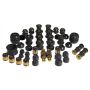 Prothane 8-2011-BL 90-93 Acura Integra Total Kit - Black