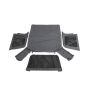 Rampage 1997-2006 Jeep Wrangler(TJ) OEM Replacement Top - Black Denim