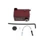Wehrli WCF100645-BR 01-07 Duramax LB7/LLY/LBZ Coolant Tank - Bengal Red