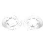 PowerStop AR85175XPR PowerStop Evolution Performance Drilled, Slotted & Plated Brake Rotor Pair