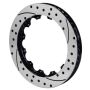 Wilwood 160-7798-BK Rotor-SRP48 SPC-37-RH-BLK-Drill 13.06 x 1.25 - 12 on 8.75in