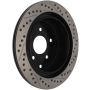 Stoptech 127.42078R Slotted & Drilled Sport Brake Rotor