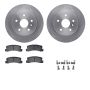 Dynamic Friction 6512-76599 Rotor Kit