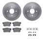 Dynamic Friction 6512-59252 Rotor Kit
