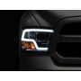 Raxiom R111517 09-18 Dodge RAM 1500 Non-Projector LED Halo Headlights- Chrome Housing (Clear Lens)