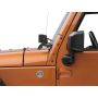 Raxiom J109492 07-18 Jeep Wrangler JK Axial Series Windshield Pillar Mounted Light Brackets