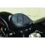 Mustang Motorcycle 79159 Mustang 00-07 Harley Softail Deuce Sport Touring Recessed Passenger Seat - Black