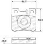 Stoptech 308.04950 Street Brake Pads