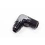 AEROQUIP AERFCM5038 90 Deg Alum #8 Flare 1/2 in Black