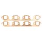 SCE GASKETS 4235 PRO COPPR EMBSSD EXH FORD 460 90-94 EFI RNDED SQUARE PORT