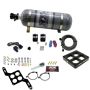 Nitrous Express 63070-12 DOMINATOR SINGLE ENTRY BILLET CROSSBAR STAGE 6, (50-300HP) W/ COMPOSITE BOTTLE