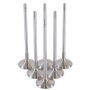 GSC Power Division 2195-6 GSC P-D Toyota G16E-GTS 32mm Head (STD) Chrome Polished Exhaust Valve - Set of 6