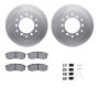 Dynamic Friction 4412-76017 Rotor Kit