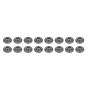 PAC RACING SPRINGS PACPAC-R606-16 1.400 Pacaloy Valve Spring Retainers - 10 Dg