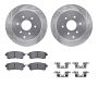 Dynamic Friction 7512-68019 Rotor Kit