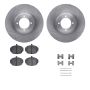 Dynamic Friction 6512-64001 Rotor Kit