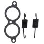 Vertex Pistons 823181 Vertex Gaskets 08-10 Polaris Outlaw 450 Exhaust Gasket Kit