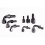 Radium Engineering 14-0203 PUSHLOK HOSE END, 6AN 90DEG