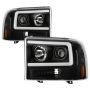 SPYDER 5088062 High-Power LED Module ( Low Beam ) Equipped Headlights - Black
