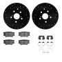 Dynamic Friction 8512-76177 Rotor Kit