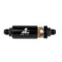 AEROMOTIVE AFS12387 10an Inline Fuel Filter 10 Micron 2in OD Black