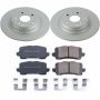 PowerStop CRK7901 Genuine Geomet Coated Rotor and Low-Dust Ceramic Brake Pad Kit
