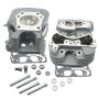 S&S Cycle 106-3227 08-16 Touring Super Stock 79cc Cylinder Head Kit - Silver