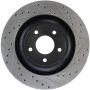 Stoptech 127.63072L Slotted & Drilled Sport Brake Rotor