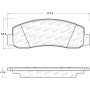 Stoptech 308.13330 Street Brake Pads - Rear