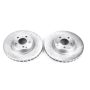 PowerStop EBR862XPR PowerStop Evolution Performance Drilled, Slotted & Plated Brake Rotor Pair