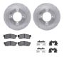 Dynamic Friction 6512-67176 Rotor Kit